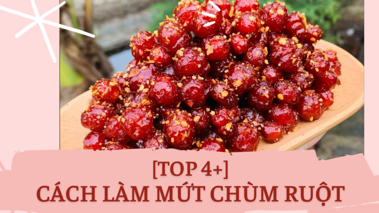 cách làm mứt chùm ruột