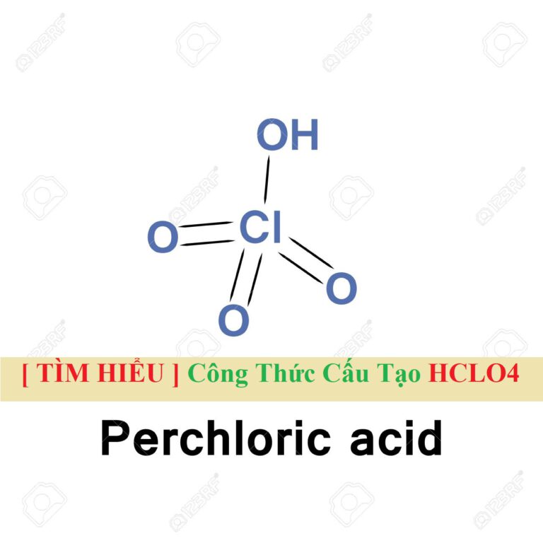 Công thức cấu tạo Hclo4