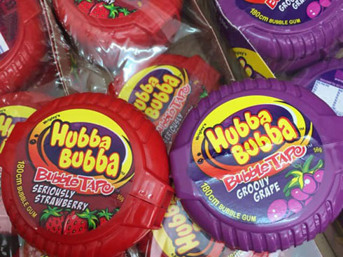 kẹo Hubba Bubba độc hại
