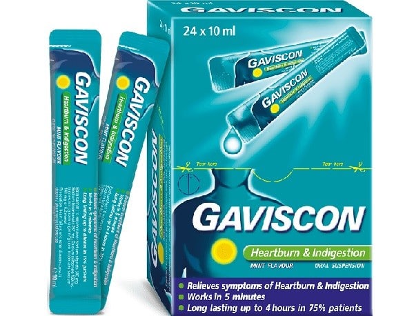 Thuốc trào ngược dạ dày Gaviscon